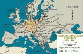 1940 Alemania toma diferentes territorios de Europa