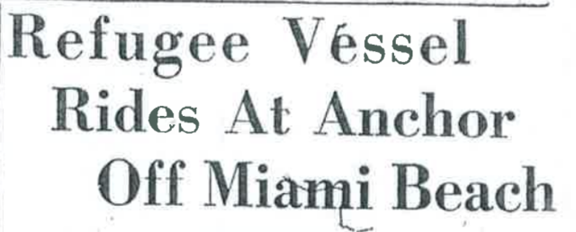 Refugee’s vessel stopped by the beach for 2 hours