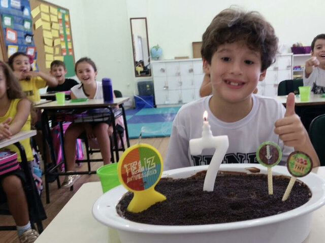 My Birthday at school