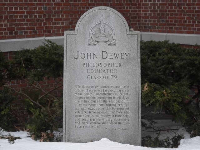 John Dewey Dies