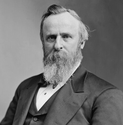 Rutherford B. Hayes becomes the 19th President of the United States