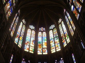 Vidrieras de la Basílica de Saint-Denis