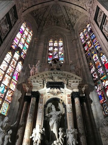 Vidrieras de la catedral de Milán