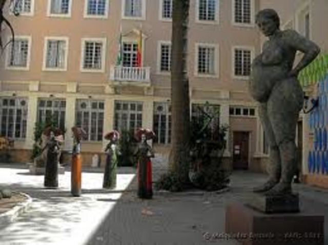 Patio  del Instituto de Bellas Artes