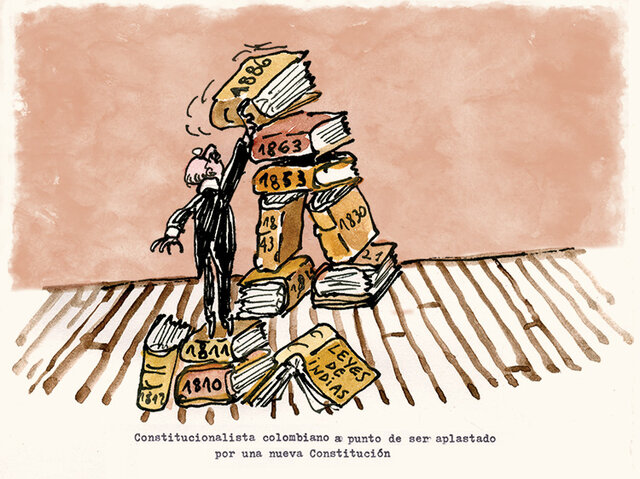 división del partido liberal y conservador