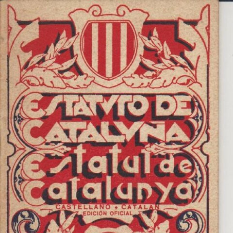 Aprobación del Estatuto de Cataluña