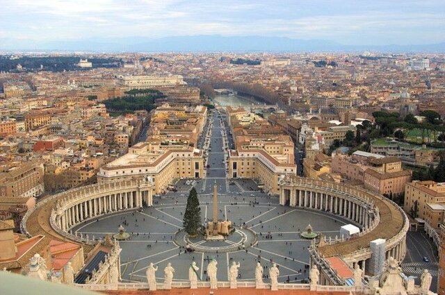 ARQUITECTURA: Gian Lorenzo Bernini: Plaça de Sant Pere del Vaticà