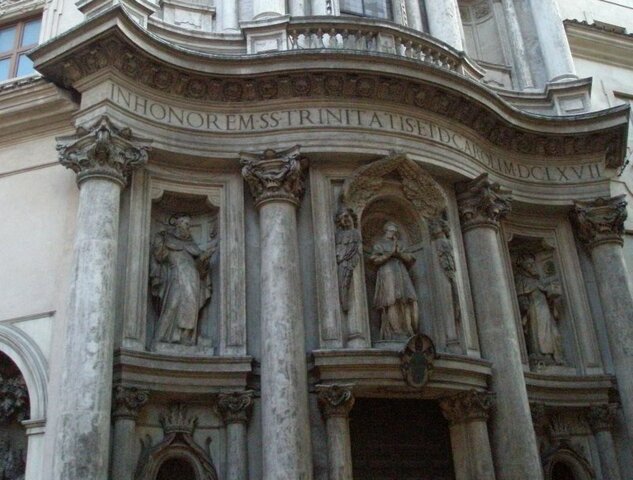 ARQUITECTURA: Francesco Borromini: San Carlino alle Quattro Fontane. Roma.