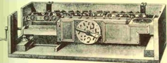 CALCULADORA UNIVERSAL DE LEIBNIZ (1694)