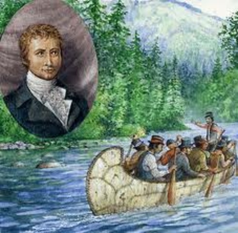 Alexander Mackenzie reaches the Pacific