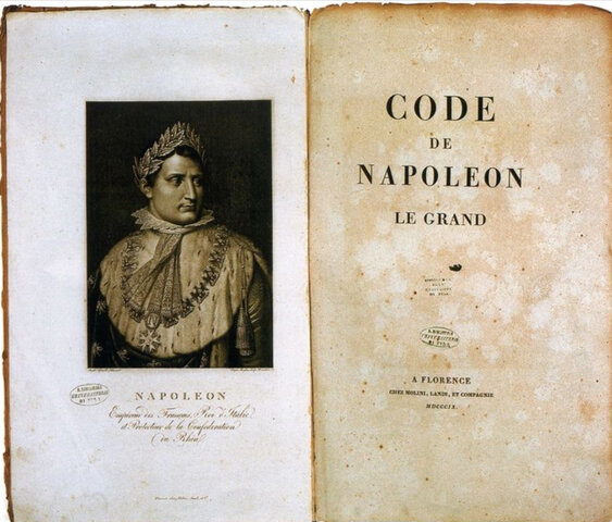 Napoleon ustvari napoleonovo kodo