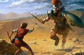 David kills Goliath