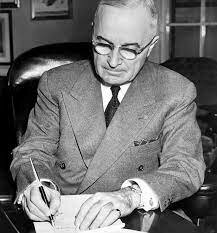 Executive Order 9981 signed by President Truman