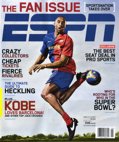 ESPN: The Magazine is launched