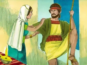 David marries Saul's Daughter