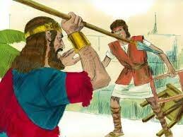 Saul began to not like David