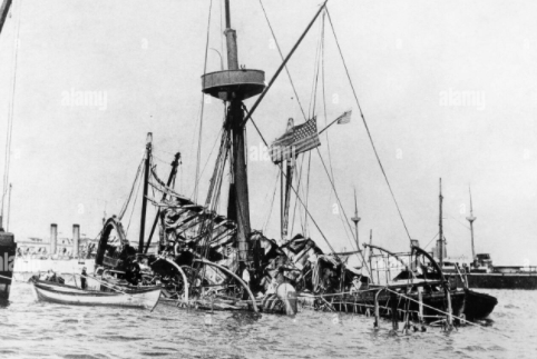 Explosion of the USS Maine