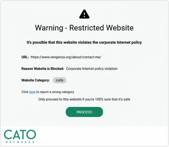 Website Blocked on Public Networks