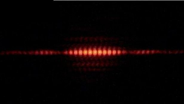 Double Slit Experiment conducted