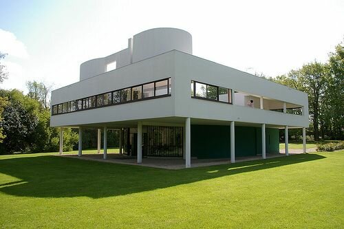 Μοντερνισμός_Villa Savoye-Le Corbusier