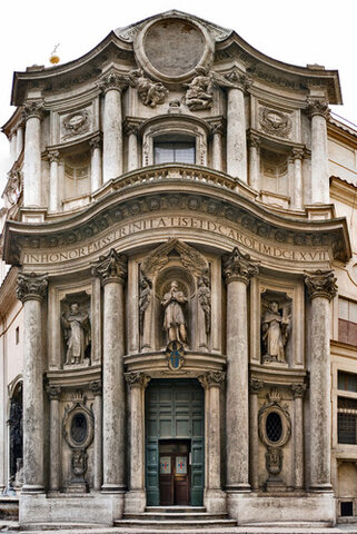 San Carlo alle Quattro Fontane de Borromini