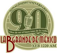 Surge la emisora XEB la cual es la más antigua del país