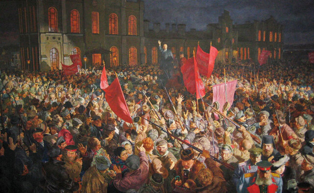 Bolsheviks Overthrow the Provisional Government and Take Control