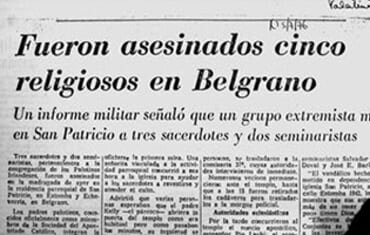 MASACRE DE SAN PATRICIO