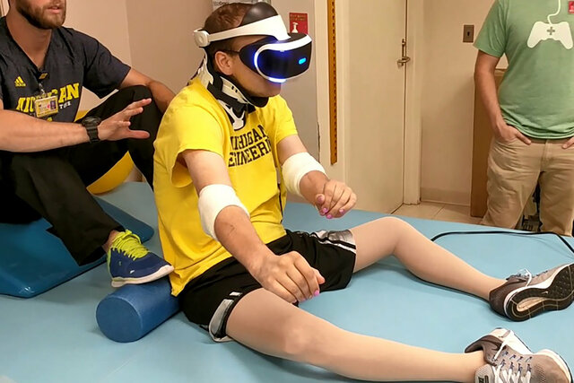 VR in physiotherapy