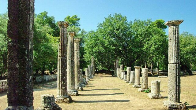 Primeira Olimpiada en Grecia