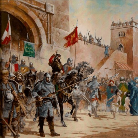 Jaime I conquista Valencia