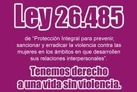 Ley 26485 Protección Integral a las mujeres.