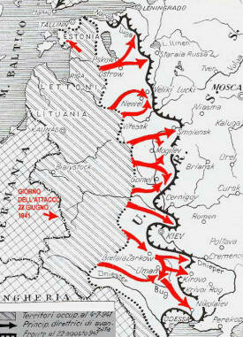 La Germania attacca l'Urss