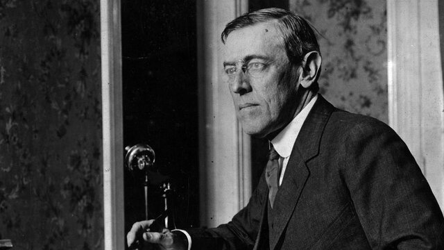 Woodrow Wilson becomes the 28th President of the United States