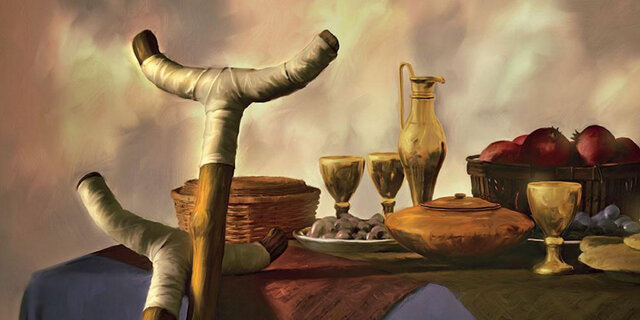 David is kind to Mephibosheth