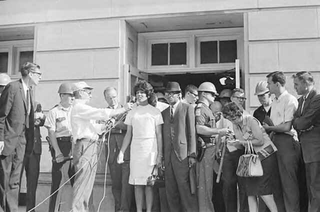 Vivian Malone and James Hood