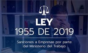 ley 1955 del 25 de mayo de 2019