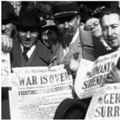 Armistice is signed between the U.S. and Spain