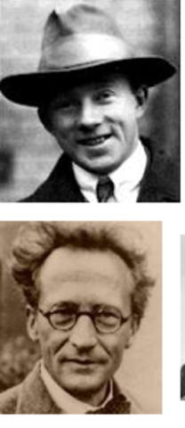 1926 Schrodinger and Heisenberg