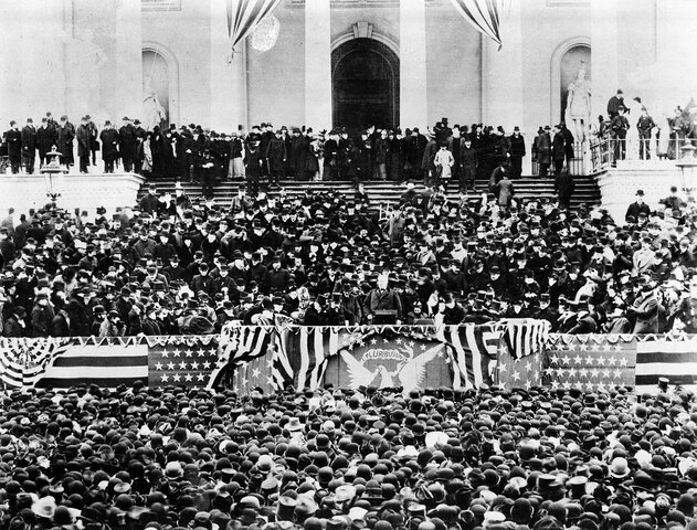 Grover Cleveland was Inaugurated as the U.S. President for the second time.