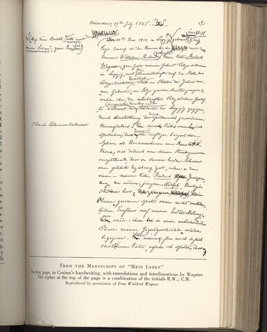 Richard Wagner publish Leubald