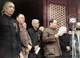 Creación de la OTAN. Proclamación de la república Popular de la Xina (Mao Zedong)