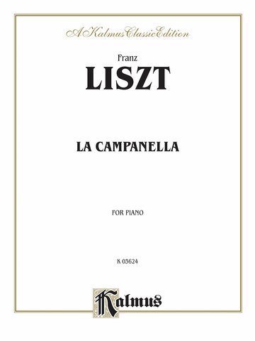 La Campanella was written by Franz Liszt
