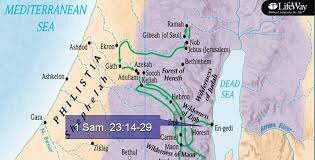 David escapes to Samuel