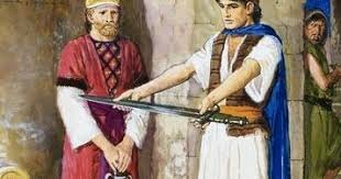 David goes to Ahimelech, Priest at Nob