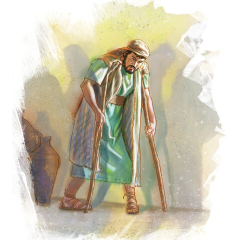 David shows kindness to Mephibosheth