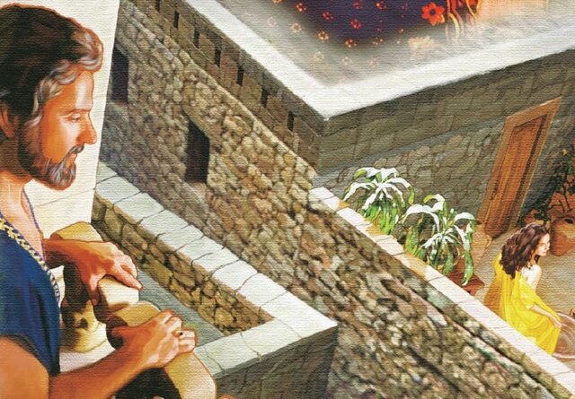 David's adulatory with Bathsheba