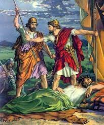 David saves Saul life again