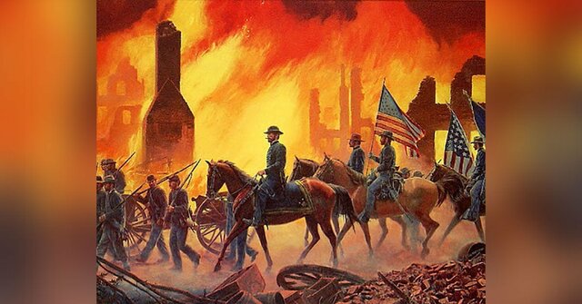 Sherman begins his March to the Sea