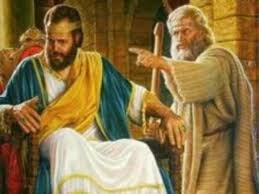 David is rebuked by Nathan